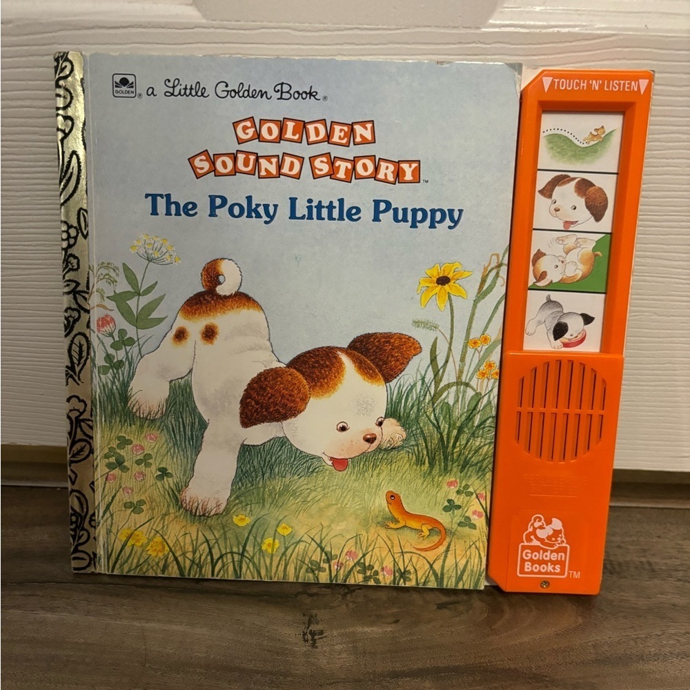 Vintage 1992 Poky Little Puppy Sound book, WORKS